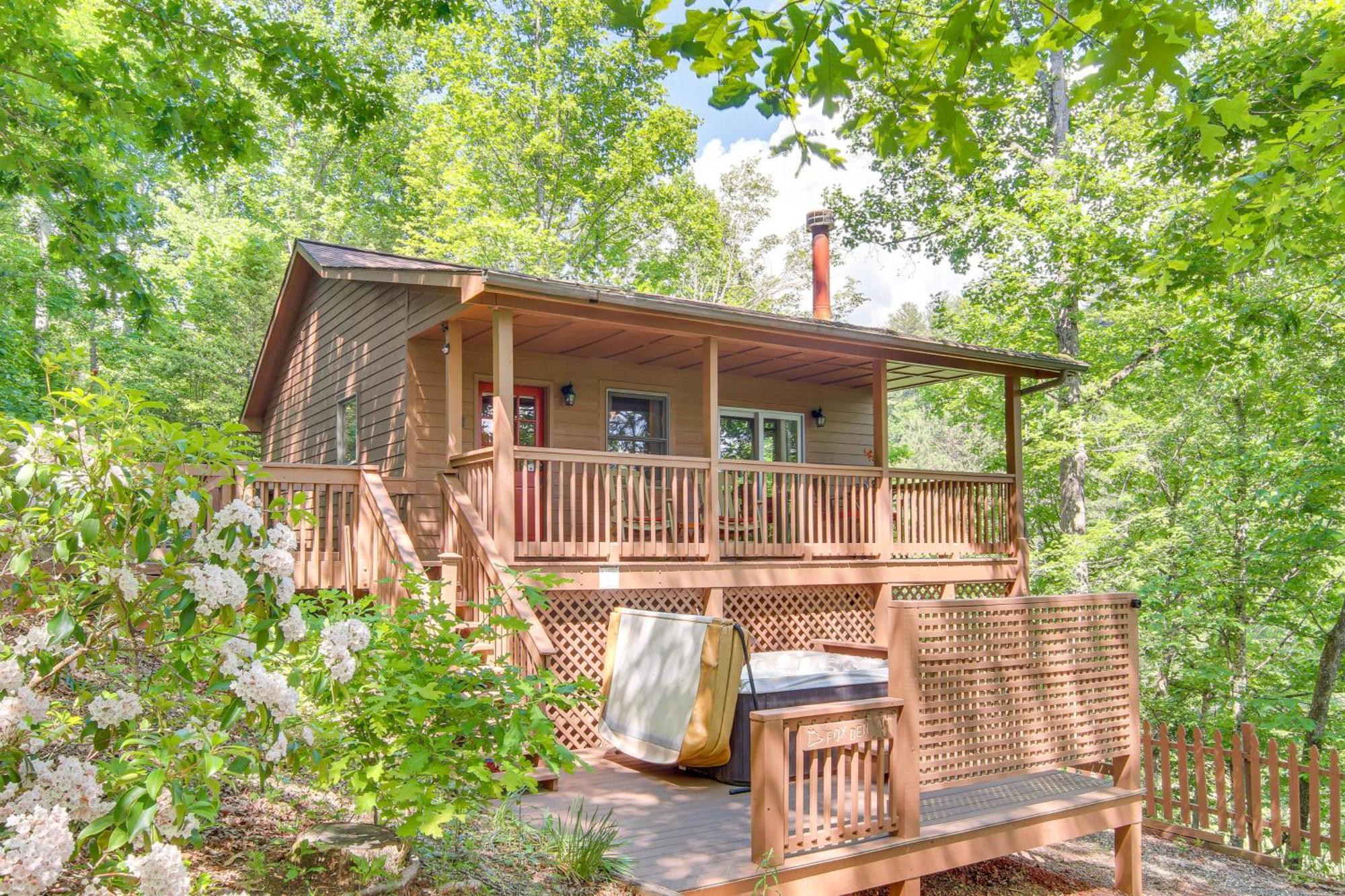 Charming Fox Den Cabin In Whittier With Hot Tub! Extérieur photo